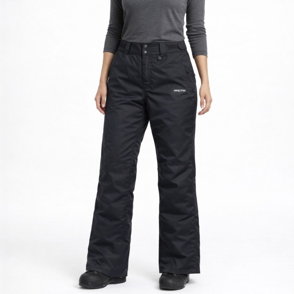 Arctix 3K Insulated Snow Pants Womens 2X Black Snowboard Ski